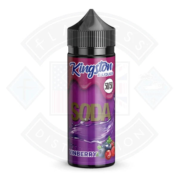 Buy Kingston Soda - Vinberry 0mg 100ml 50/50 Shortfill