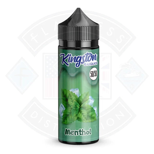 Buy Kingston Menthol 0mg 100ml 50/50 Shortfill E-Liquid