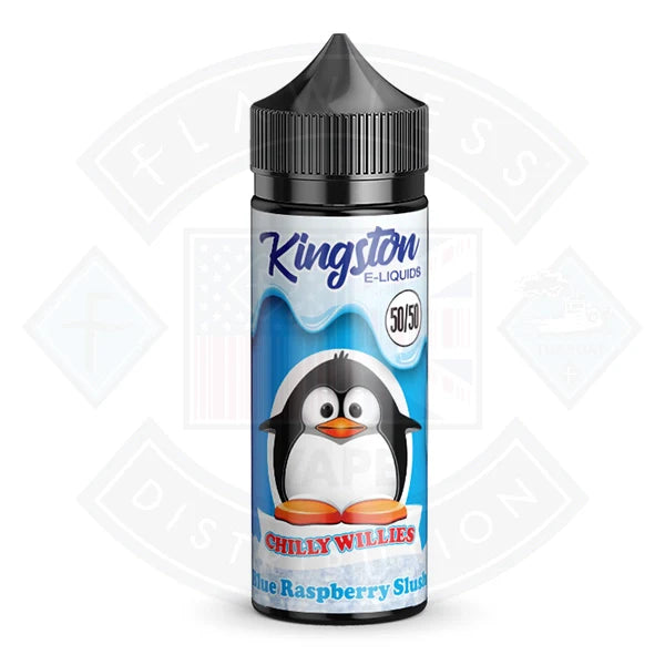 Buy Kingston Chilly Willies - Blue Raspberry Slush 0mg 100ml 50/50 Shortfill