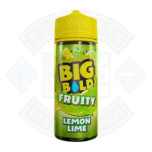 Buy Big Bold Fruity - Lemon Lime 0mg 100ml Shortfill