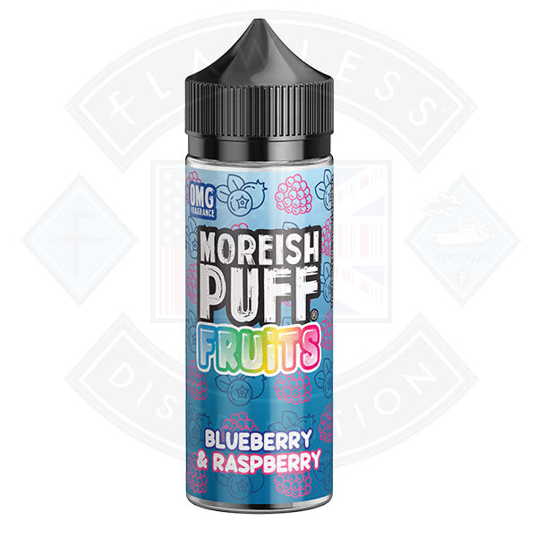 Buy Moreish Fruits - Blueberry & Raspberry 100ml 0mg shortfill