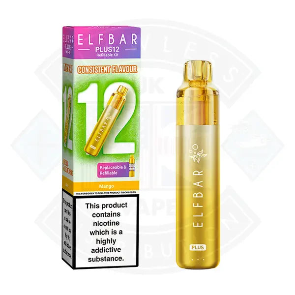Buy Elfbar Plus 12 Prefilled Vape Kit