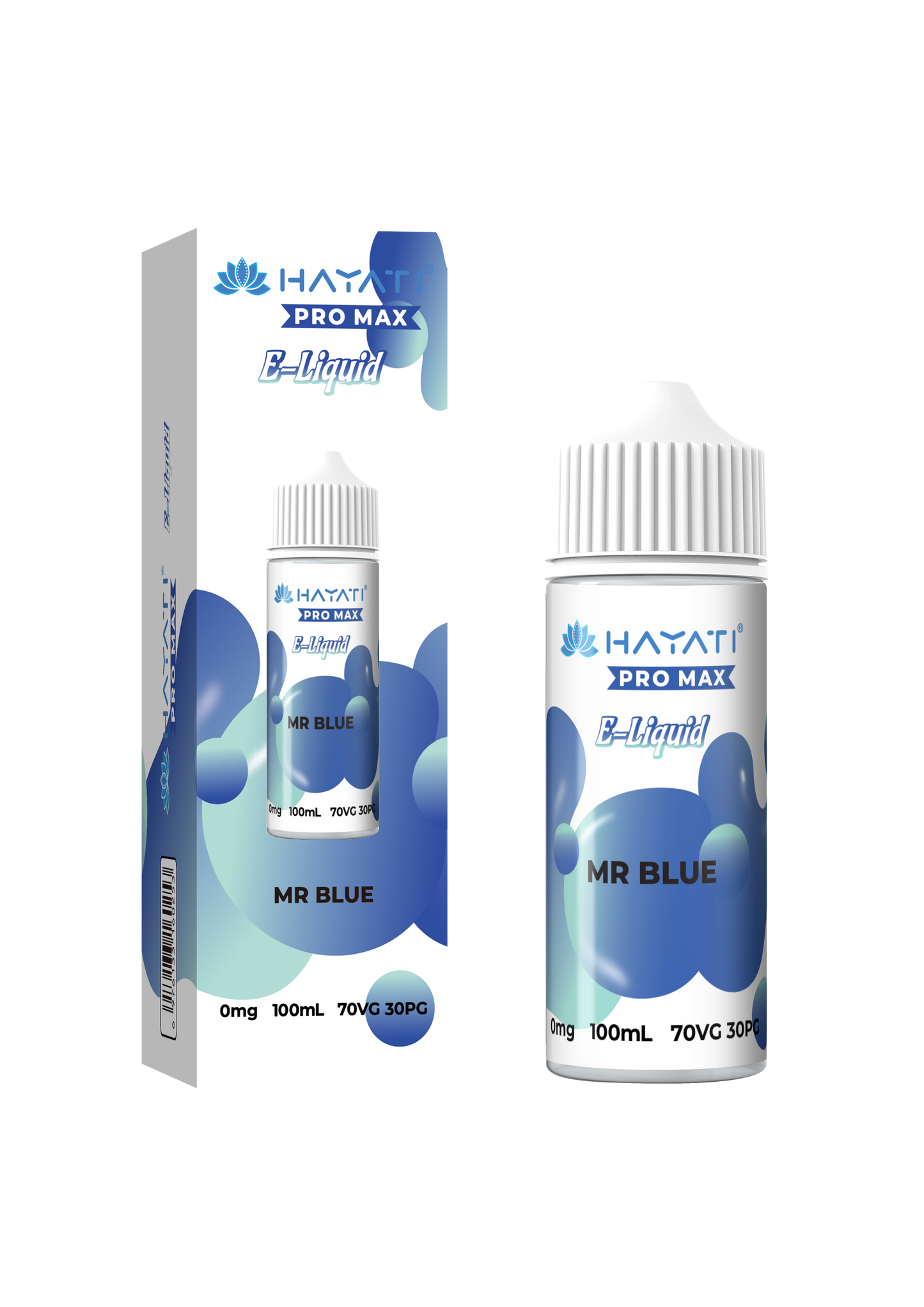 Buy Hayati Pro Max E-liquid 100ml Vape Juice Mr Blue