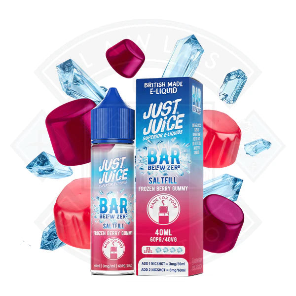 Buy Just Juice BAR Below Zero 40ml Saltfill