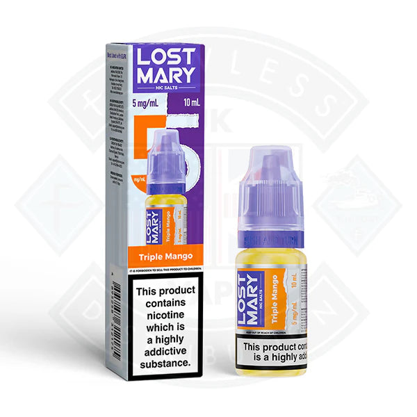 Buy LOST MARY (5mg) Nic Salts E-Liquid 10ml