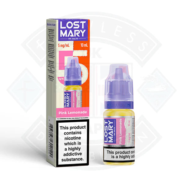 Buy LOST MARY (5mg) Nic Salts E-Liquid 10ml