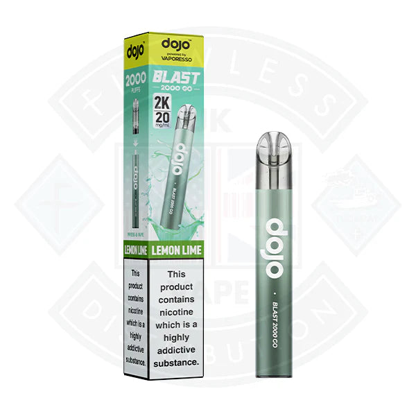 Buy Vaporesso Dojo Blast 2000 GO Transparent Prefilled Vape Kit
