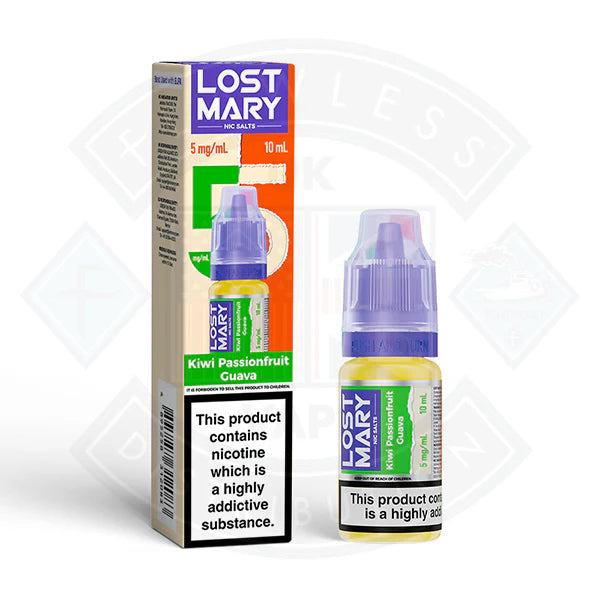 Buy LOST MARY (5mg) Nic Salts E-Liquid 10ml