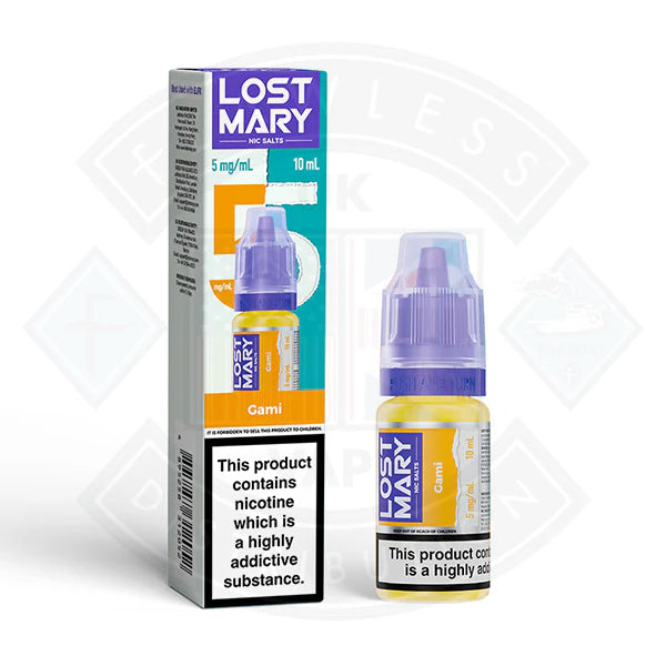 Buy LOST MARY (5mg) Nic Salts E-Liquid 10ml
