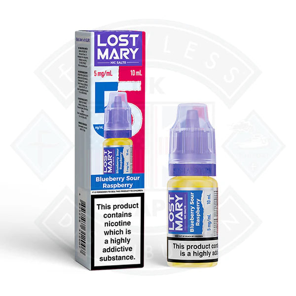 Buy LOST MARY (5mg) Nic Salts E-Liquid 10ml