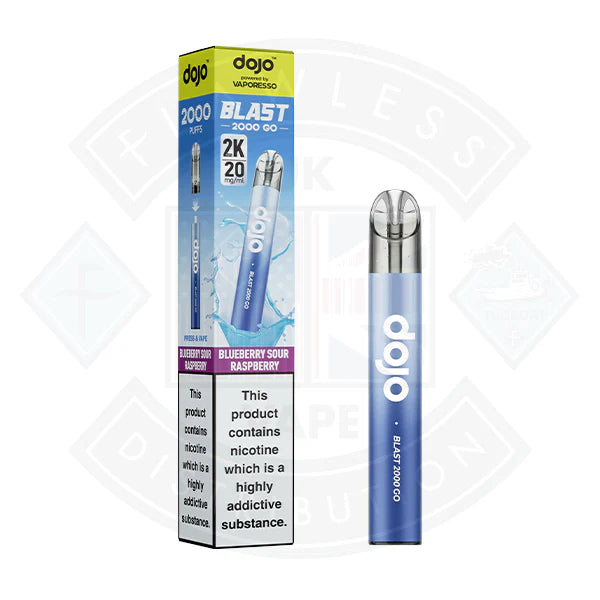 Buy Vaporesso Dojo Blast 2000 GO Transparent Prefilled Vape Kit