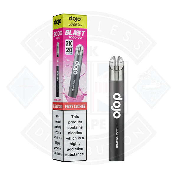 Buy Vaporesso Dojo Blast 2000 GO Transparent Prefilled Vape Kit