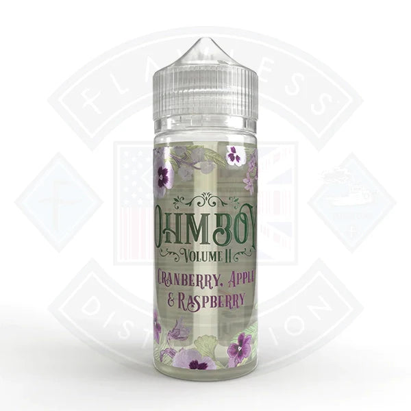 Buy Ohm Boy - Volume II - Cranberry, Apple and Raspberry Shortfill 0mg 100ml