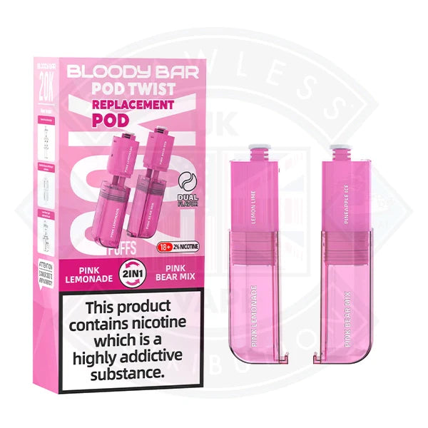 Buy Bloody Bar Pod Twist 20K Prefilled Pods + Refill Containers