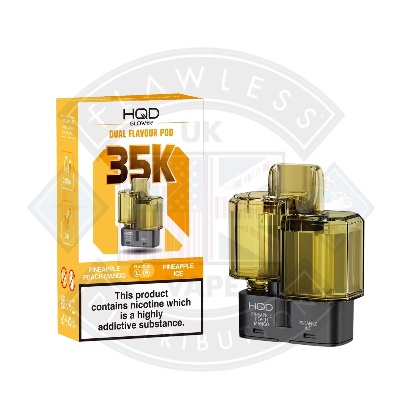 Buy HQD Glow Air 35K Refill Pods