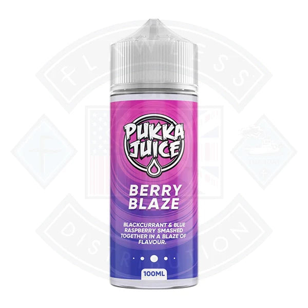Buy Pukka Juice Berry Blaze 100ml 0mg Shortfill E-liquid