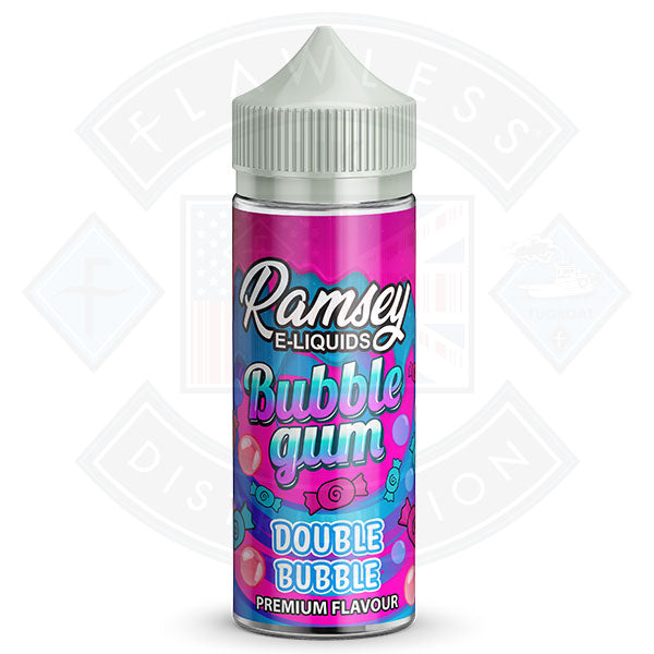 Buy Ramsey E-Liquids Bubblegum Double Bubble 0mg 100ml Shortfill