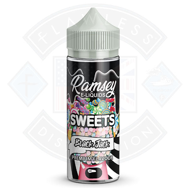 Buy Ramsey E-Liquids Sweets - Blackjack 0mg 100ml Shortfill