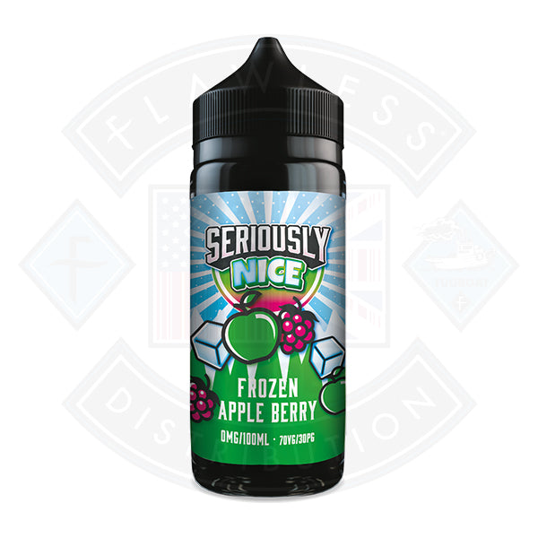 Buy Doozy Vape Seriously Nice Frozen Apple Berry 0mg 100ml Shortfill