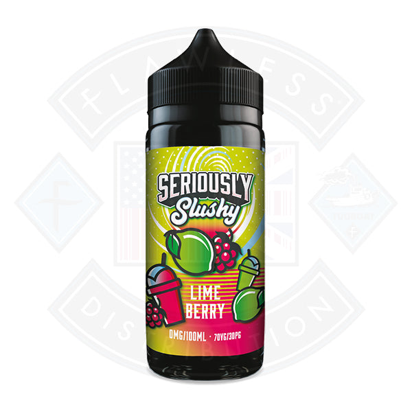Buy Doozy Vape Seriously Slushy Lime Berry 0mg 100ml Shortfill