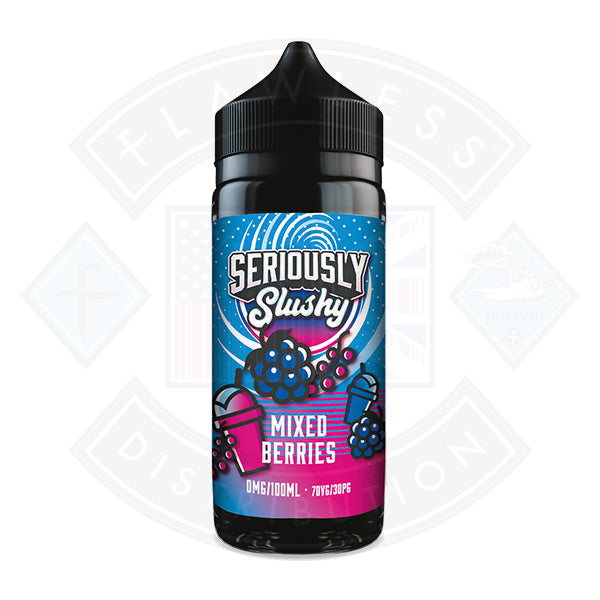 Buy Doozy Vape Seriously Slushy Mixed Berry 0mg 100ml Shortfill