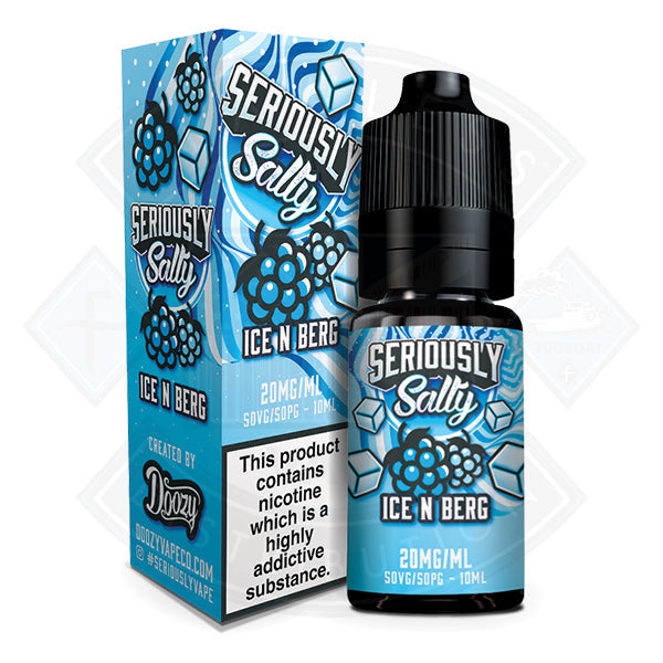 Buy Doozy Vape Seriously Salty Ice N Berg 10ml