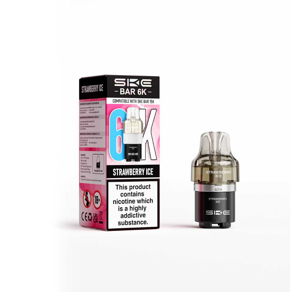 Buy SKE Bar 6K Refill Pods Pack of 5 Strawberry Ice