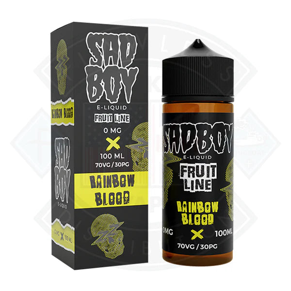 Buy Sadboy Fruit Line- Rainbow Blood 100ml 0mg shortfill e-liquid