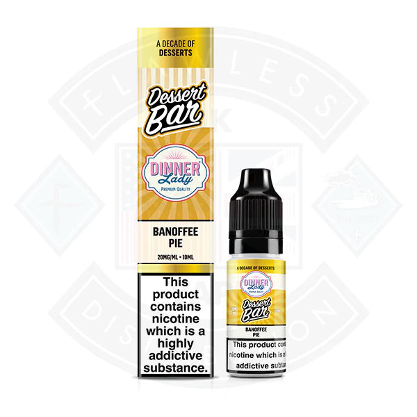Buy Dinner Lady - Desserts Bar Salts 10ml (20mg)