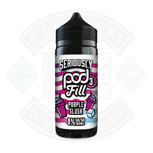 Buy Doozy Vape Seriously Pod Fill 3 50/50 0mg 100ml Shortfill