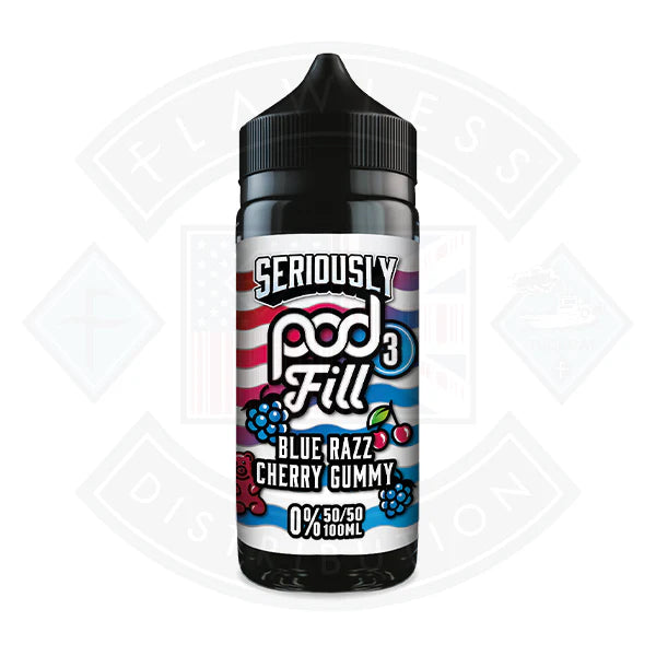 Buy Doozy Vape Seriously Pod Fill 3 50/50 0mg 100ml Shortfill