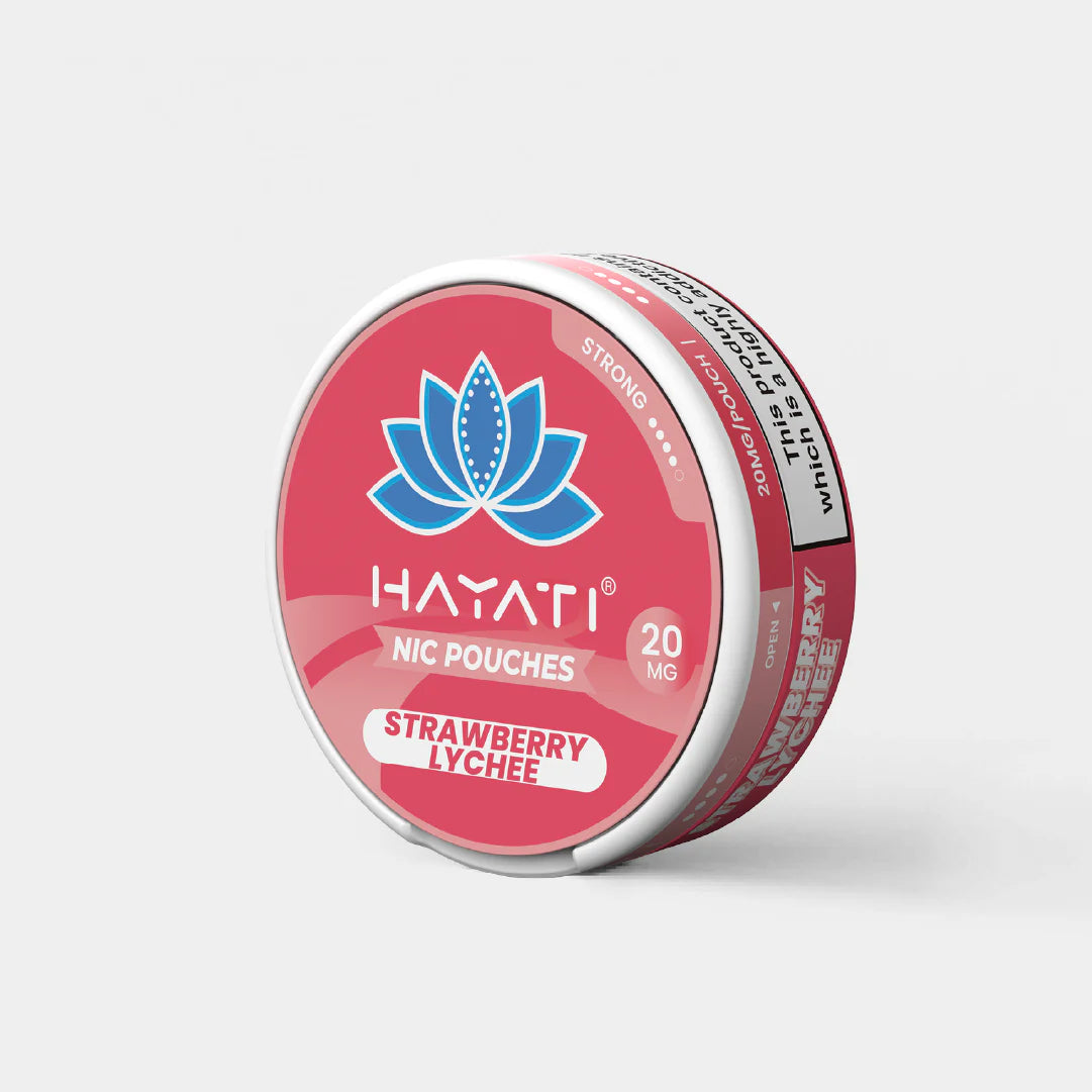 Buy Hayati Nicotine Pouches Pack of 10 Strawberry Lychee