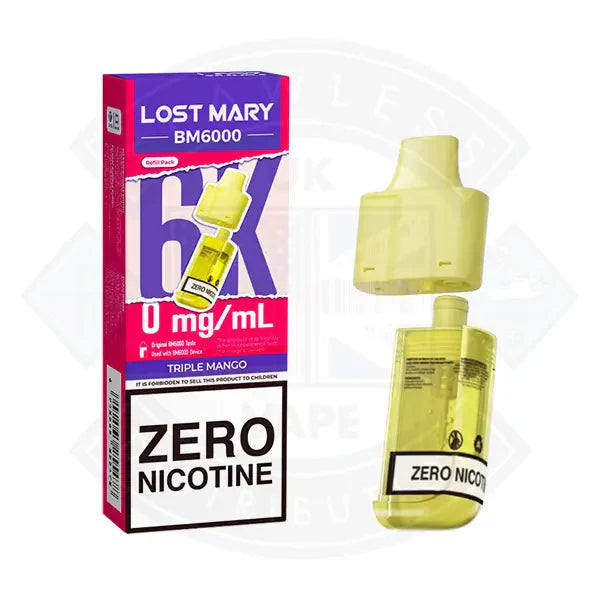 Buy Lost Mary BM6000 Prefilled Pod ZERO