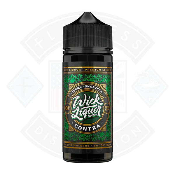 Buy Wick Liquor Contra 0mg 100ml Shortfill E-liquid