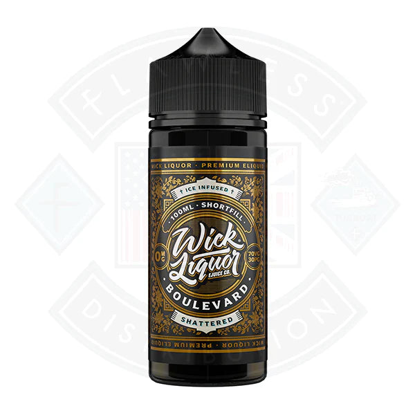 Buy Wick Liquor Boulevard Shattered 0mg 100ml Shortfill E-liquid