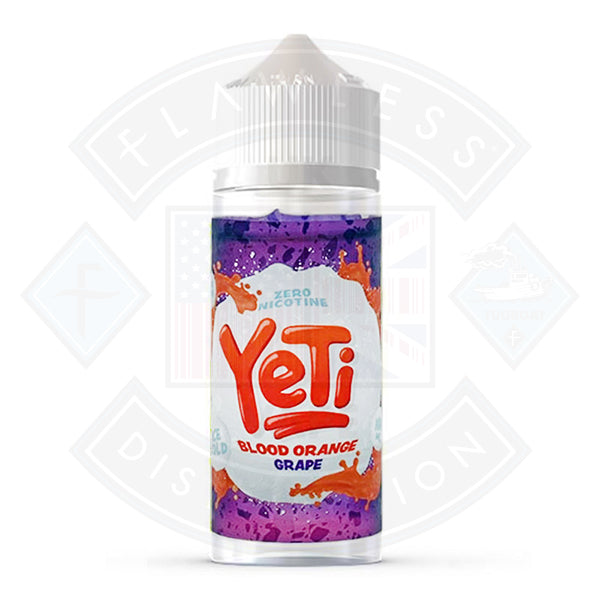 Buy Yeti Ice Cold Blood Orange Grape 0mg 100ml Shortfill E-Liquid
