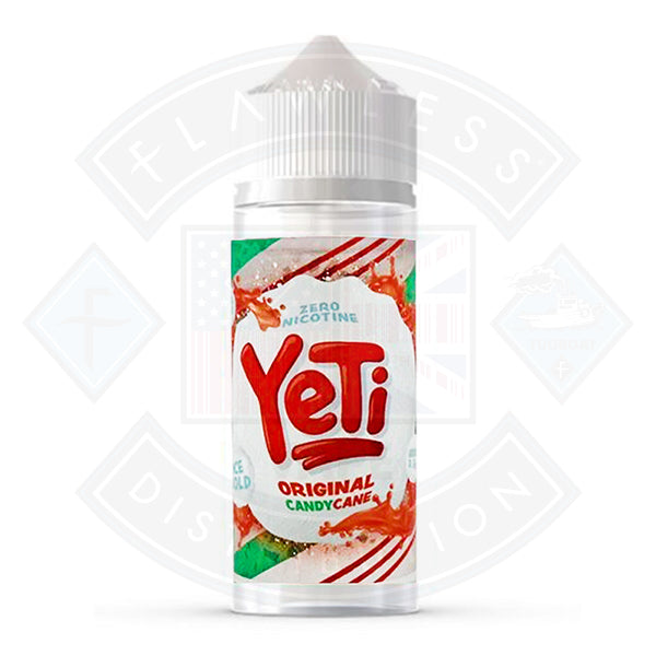 Buy Yeti Original Candy Cane 0mg 100ml Shortfill E-Liquid