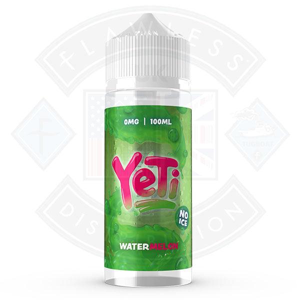 Buy Yeti Defrosted - Watermelon No Ice 100ml 0mg Shortfill E-Liquid
