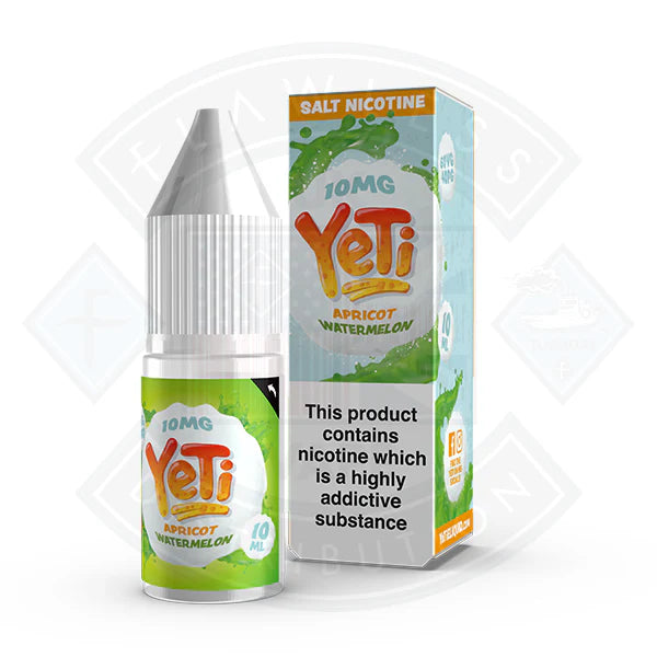 Buy Yeti Salt - Apricot Watermelon 10ml E Liquid