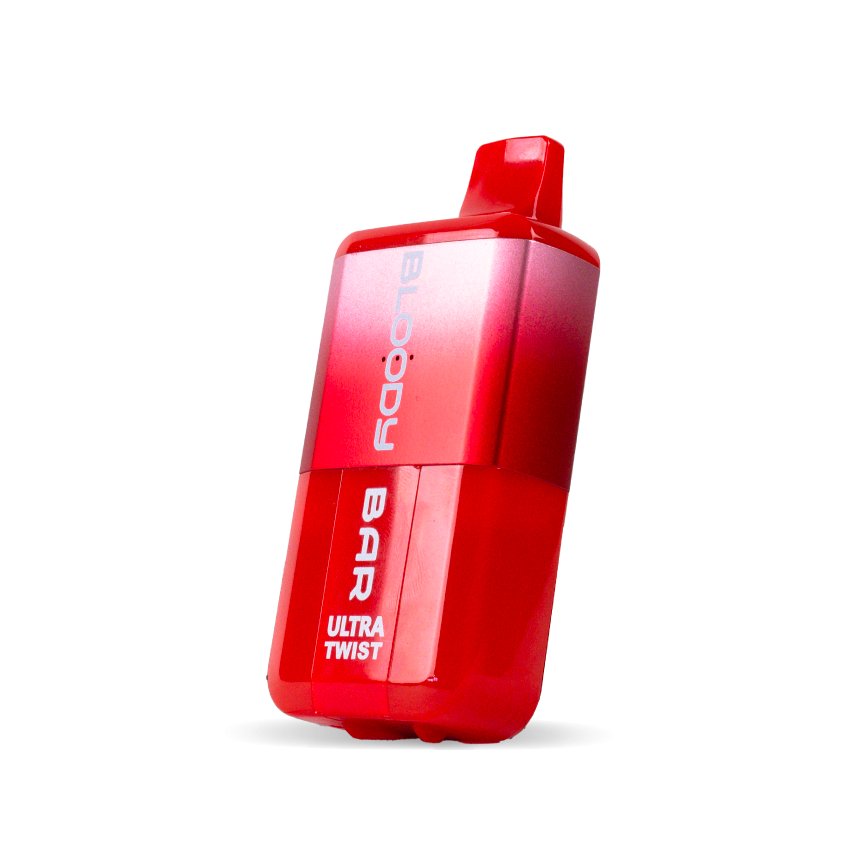 Buy Bloody Bar Ultra Twist 20000 Puffs Disposable Vape - Box of 5 Watermelon Ice Fizzy Cherry