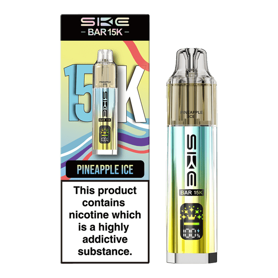 Buy Ske Bar 15k Prefilled Pod Vape Kit Box of 5 Pineapple Ice