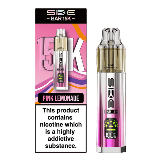 Buy Ske Bar 15k Prefilled Pod Vape Kit Box of 5 Pink Lemonade