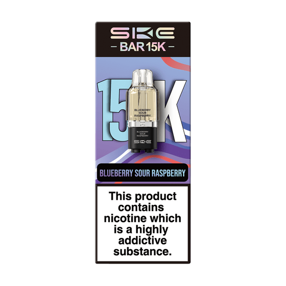 Buy Ske Bar 15k Replacement Pods (Pack of 5) Blue Sour Raspberry