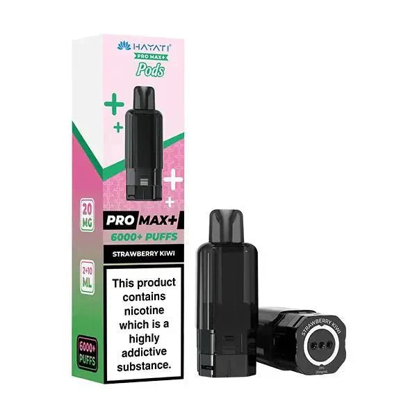 Buy Hayati Pro Max Plus 6000 Prefilled Pods Pack of 5 Strawberry Kiwi