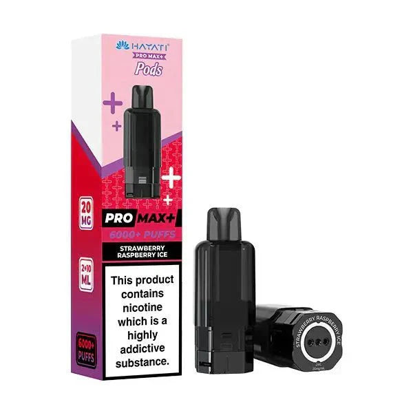 Buy Hayati Pro Max Plus 6000 Prefilled Pods Pack of 5 Strawberry Raspberry Ice