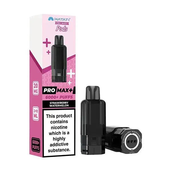 Buy Hayati Pro Max Plus 6000 Prefilled Pods Pack of 5 Strawberry Watermelon