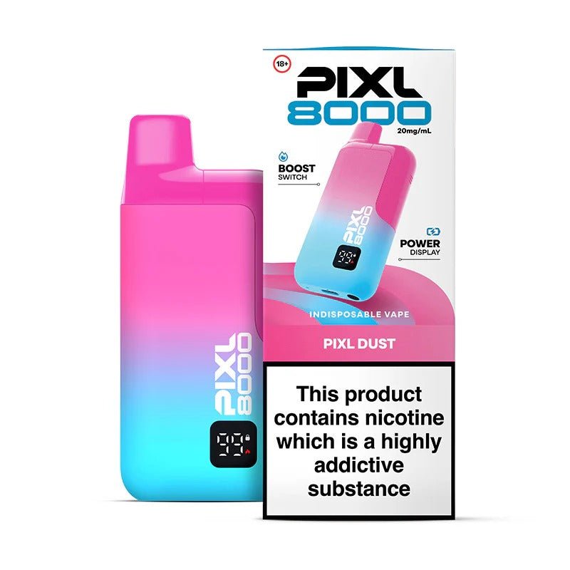 Buy PIXL 8000 Prefilled Pod Vape Kit Pack of 5 Pixl Dust