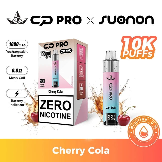 Buy CP PRO CP 10K Kit – 0mg Nicotine Box of 5 Cherry Cola