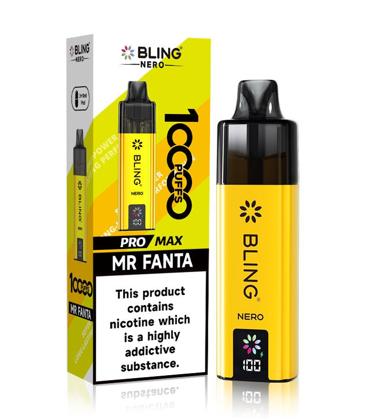 Buy Crystal Bling Nero 10k Vape Kit Box of 5 Mr Fanta
