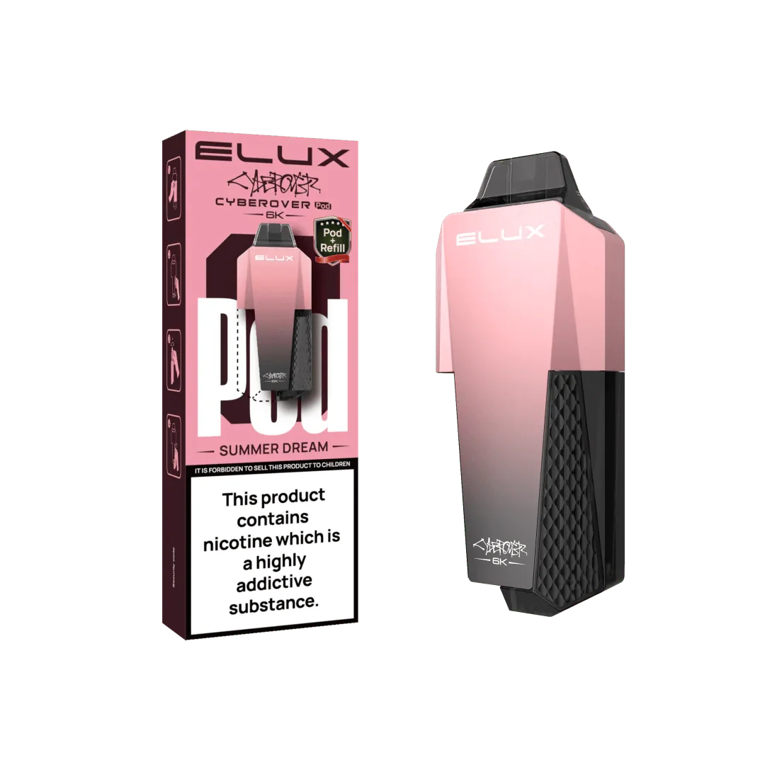 Buy Elux Cyberover 6000 Replacement Pods - Box of 5